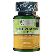 Natures Supreme Multivitamin For Men 60 Kapsül