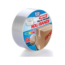 Boss Tape İp Takviyeli Çok Güçlü Koli Bandı En:45mm Boy:25mt Diğer
