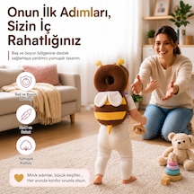 İlk Adım Güvenlik Yastığı Bebek Kafa Koruma Boyun Destek Minderi Arı