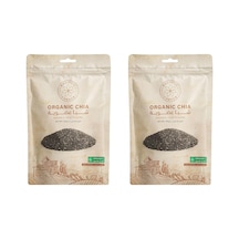 Organik Chia Tohumu, 150g, 2'li Paket, Omega-3 Ve Lif Açısından Zengin, Smoothie Ve Salatalara Uygun