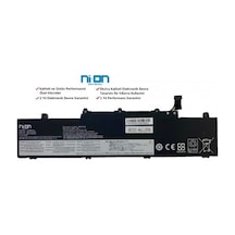 Nion Lenovo 20t8001ttx01 20t8001ttx25 Uyumlu Notebook Batarya - Pil