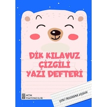 Ata Dık Kılavuz Cızgılı Yazı Defterı Buyuk Boy