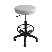 Elden Hidrolikli Tabure Plastik Ayaklı Çemberli