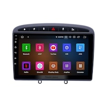 Peugeot 308 2008+ Uyumlu Multimedya Navigasyon Usb Kamera Carplayer 4 Ram