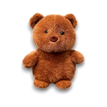 Selay Toys Ayıcık 20 Cm Kahverengi Peluş 9887 Çok Renkli