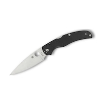 Spyderco Native Chief Black G-10 Plainedge Kamp Çakı Siyah