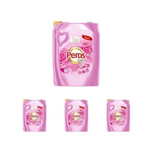 Peros Soft Yumuşatacı Pembe Güller 5000 Ml 4 Paketi