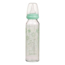 Bebedor Isıya Dayanıklı Cam Biberon 250 Ml Yeşil 7691968000211