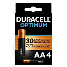 Duracell Optimum Alkalin Pil Aa 4'lü