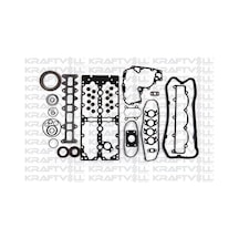 Kraftvoll 12010097 Motor Takım Contası Alt Üst Full Skt Keçeli Subap Lastikli Sıvı Contalı S.k.c Harıc Ducato 01 Iveco Daily 01 2.3 Jtd Karsan Jest J10 2.3 Jtd 06 2995609 Diğer