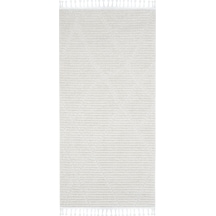 Cool Halı Palazzo Krem Mutfak Halısı Yumuşak Bukle Tezgah Önü Leke Tutmaz İskandinav Kabartmalı Halı