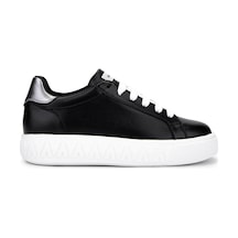 Mario Valentino Kadın Hakiki Deri Siyah Sneakers & Spor Ayakkabı 1040 91v1311 Bn Ayk Y25 Black/gunmetal Siyah