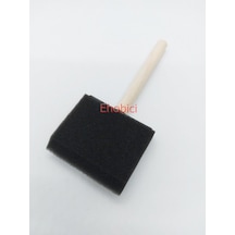Vernik Fırçası 906 Siyah Sünger Fırça 7.5cm