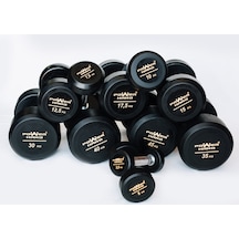 Powerhand 32.5 KG Kauçuk Kaplı Profesyonel Dambıl