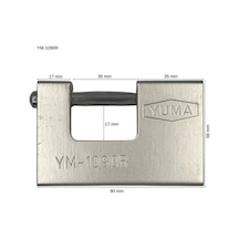 Yuma Ym-1090r Kayar Milli Asma Kilit 90mm