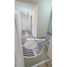 Otantik Kaymaz Tabanlı Yıkanabilir Halı Kilim Yolluk