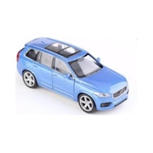 Oyuncak Metal Model Araba 1/36 Çek Bırak Mavi Volvo Xc90