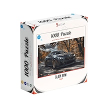 Black Bmw Coupe 1000 Parça Puzzle Standart