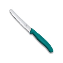Victorinox 6.7834.c1 Swiss Classic 11cm Tırtıklı Domates Bıçağı, Yeşil Diğer