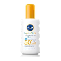 Nıvea Sun Spf50+ Çocuklar Ve Bebekler İçin Yüksek Güneş Koruyucu Sprey 200ml,hassas Cilt,parfümsüz