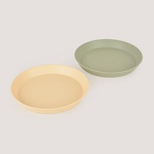 Lc Yuvarlak Tabak 2'li Sage Green - Vanillia 2 Adet