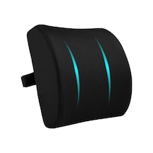 Lux Ortopedik Bel Yastığı Sırt Minderi Araç Koltuk Ofis Sandalye Yastığı