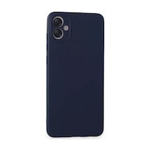Samsung Uyumlu Galaxy A05 Uyumlu Kılıf First Silikon - Lacivert