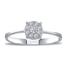 Lova 0,80 Karat Tektaş Görünümlü Pırlanta Yüzük - 1010414