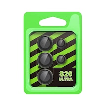 Samsung Uyumlu Galaxy S26 Ultra Raze Metal Kamera Lens - Siyah -