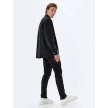 Koton Düğmeli Standart Bel Slim Fit Kot Pantolon - Brad Jean Siyah 5wam40057ıd Siyah