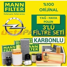 Opel Astra J 1.3 Cdtı Mann-Filter Karbonlu Filtre Bakım Seti 2009
