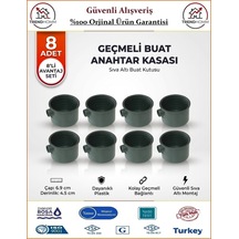 Trendhomm Anahtar Kasası - Geçmeli Sıva Altı - 8 Adet