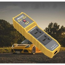 Wondernest Üç Usb'li 12v - 110v 300w Araç İçin Güç Çevirici Dc-ac Dönüştürücü