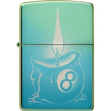 Zippo 49191 Eight Ball Tattoo Design Çakmak 48615-103470 6-2