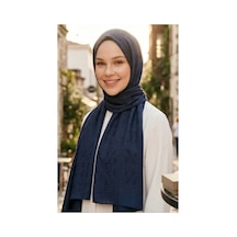 Meyynora Concept Ayrobin Jakar Şal Lacivert - 935511903 Lacivert - 935511903 Lacivert