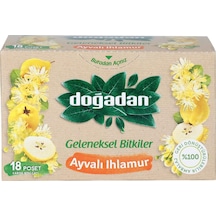 Doğadan Geleneksel Bitkiler Ayvalı Ihlamur Karışık Bitki Süzen Poşet Çay 18'li