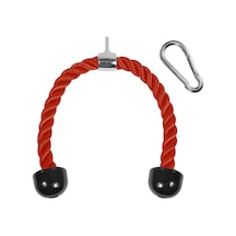 Yes4all Üniseks Yetişkin Bk27 Triceps Halat, Ç. 91,4 Cm, Ç. 91,4 Cm Kırmızı, 91,4 Cm