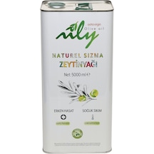 Nily Erken Hasat Soğuk Sıkım Naturel Sızma Zeytinyağı Teneke 5 L