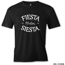 Siesta Than Fiesta Siyah Erkek Tshirt