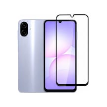 Samsung Galaxy A07 İle Uyumlu Anti Statik Ekran Koruyucu Toz Tutmayan Kırılmaz Cam