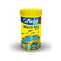 Artakua Micro Mix Ganulat Balık Yemi 0-300 Micron 250 ML 100gr