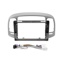 Govimaks Hyundai Era 2006-2012 Uyumlu 9" Gümüş Androıd Multimedya Çerçevesi - Soket