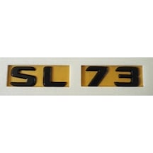 Mercedes Uyumlu Yazı Sl 73 Siyah
