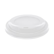 Sıcak İçecek Kapağı Beyaz 90 Mm - 100 Adet