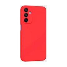 Galaxy A25 5g Kılıf First Silikon - Kırmızı