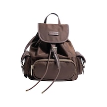 Silver Polo Sp1207 Kadın Sırt Çantası Saten Kahve-kahve