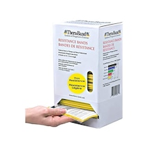 Thera-Band Paketli Yumuşak Egzersiz Pilates Bandı Lastiği 1.5 M Sarı