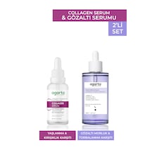 Agarta Kafein İçerikli Gözaltı Morluk ve Torbalanma Giderici Serum 50 ML + Kolajen Serum 30 ML