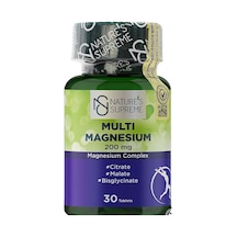 Nature's Supreme Multi Magnesium Complex 30 Tablet - 4 Adet Tarı