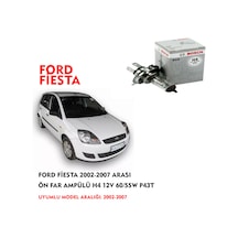 FORD FİESTA 2002-2007 ARASI ÖN FAR AMPÜLÜ H4 12V 60/55W P43T